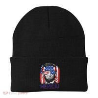 Abraham Lincoln 4th Of July Merica American Flag Beanie thumb 0