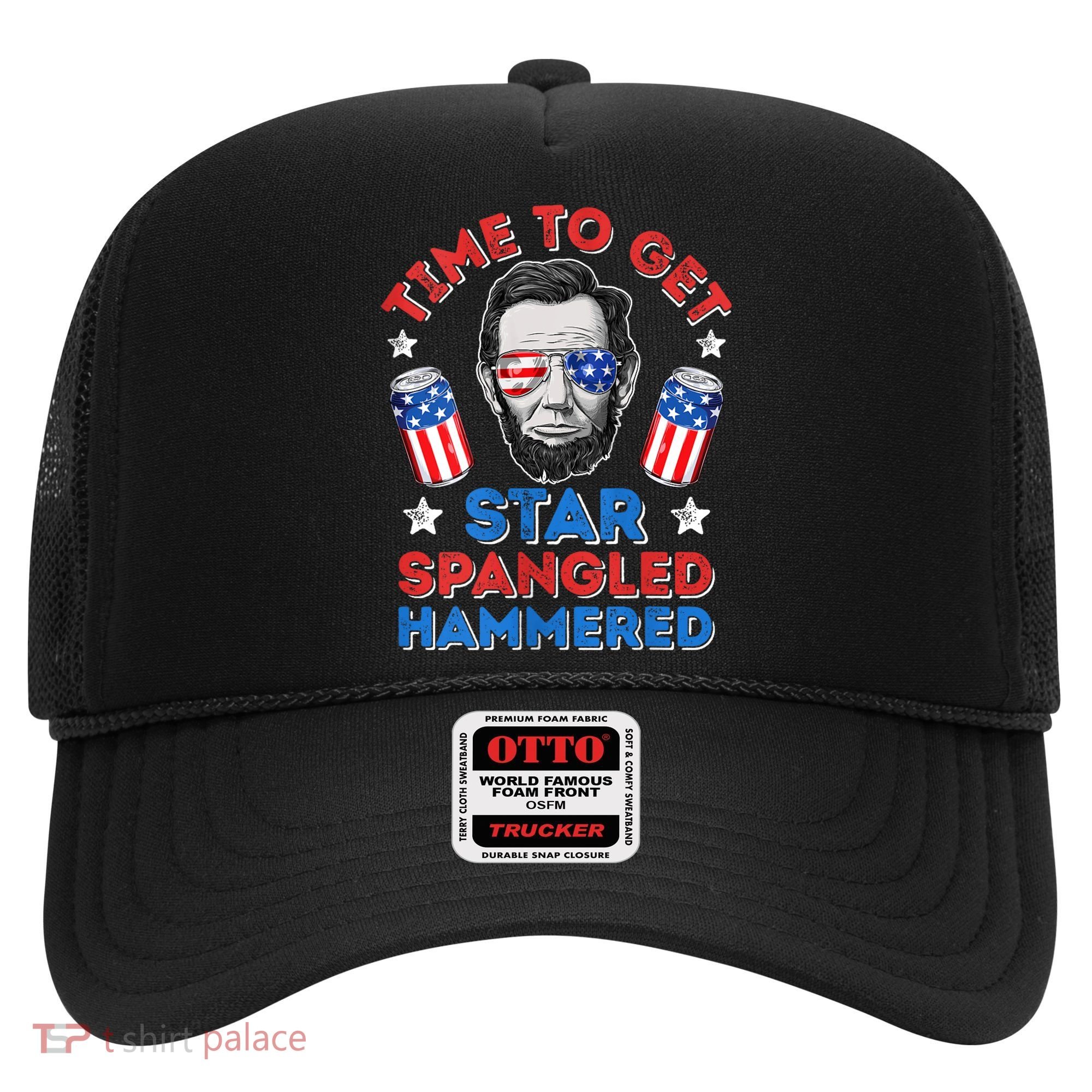 Abe Lincoln 4th Of July Time To Get Star Spangled Hammered Hat