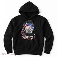 Abraham Lincoln 4th Of July Murica American Flag Hoodie thumb 0