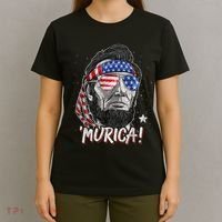 Abraham Lincoln 4th Of July Murica American Flag T-Shirt thumb 4