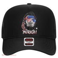 Abraham Lincoln 4th Of July Murica American Flag Hat thumb 0