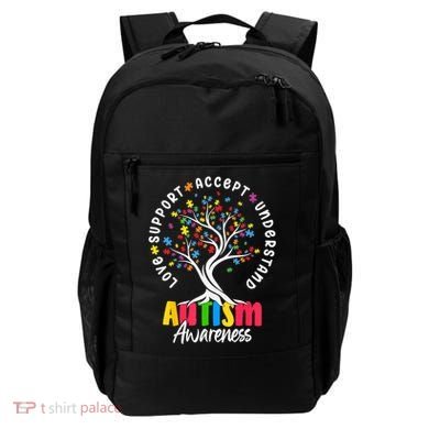 Autism Love Accept Support understand Autistic Autism Awareness Backpack