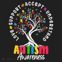 Autism Love Accept Support understand Autistic Autism Awareness Beanie thumb 2