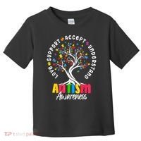 Autism Love Accept Support understand Autistic Autism Awareness Toddler T-Shirt thumb 0