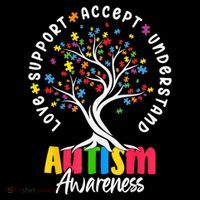 Autism Love Accept Support understand Autistic Autism Awareness Toddler T-Shirt thumb 4