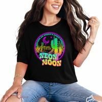 As Long As There's Light From A Neon Moon Comfort Colors T-Shirt thumb 0
