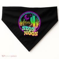 As Long As There's Light From A Neon Moon USA-Made Doggie Bandana thumb 0