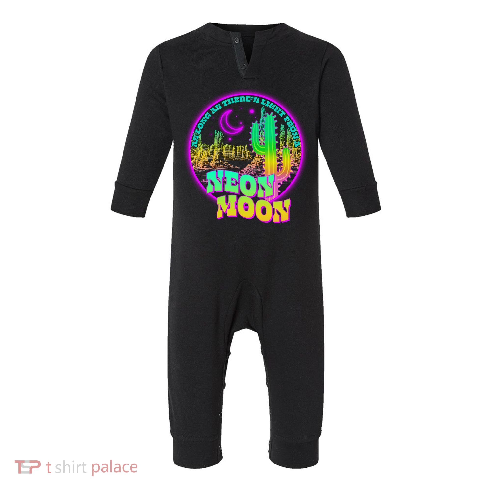 As Long As There's Light From A Neon Moon Infant Fleece One Piece