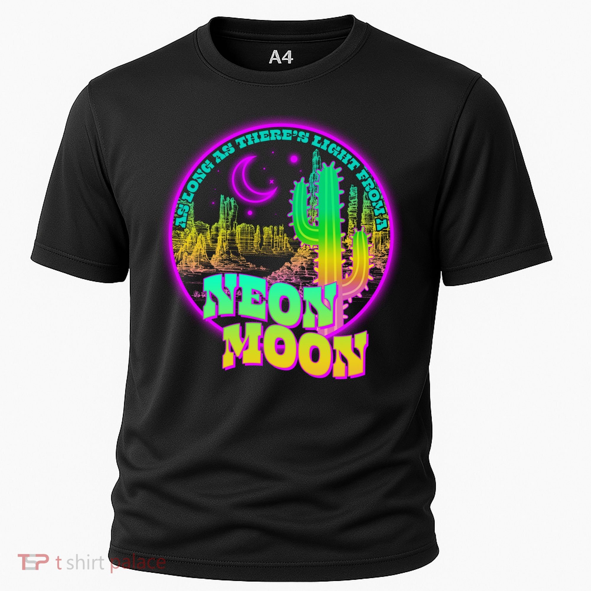 As Long As There's Light From A Neon Moon Cooling Performance Crew T-Shirt