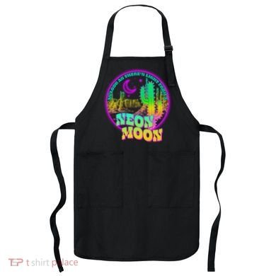 As Long As There's Light From A Neon Moon Apron