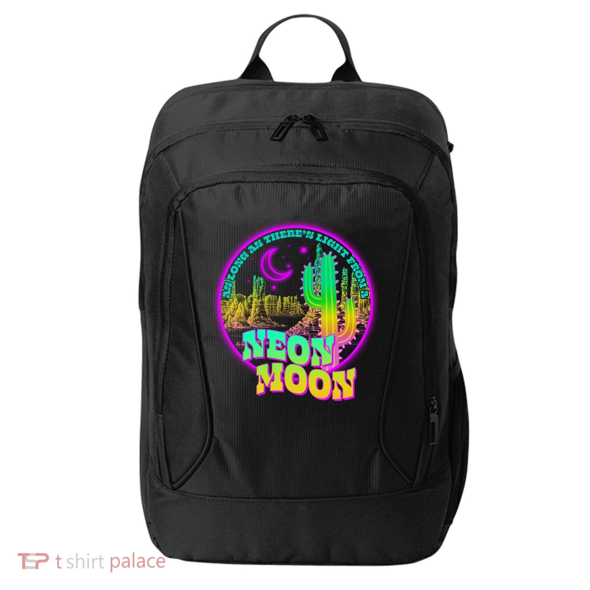 As Long As There's Light From A Neon Moon City Backpack