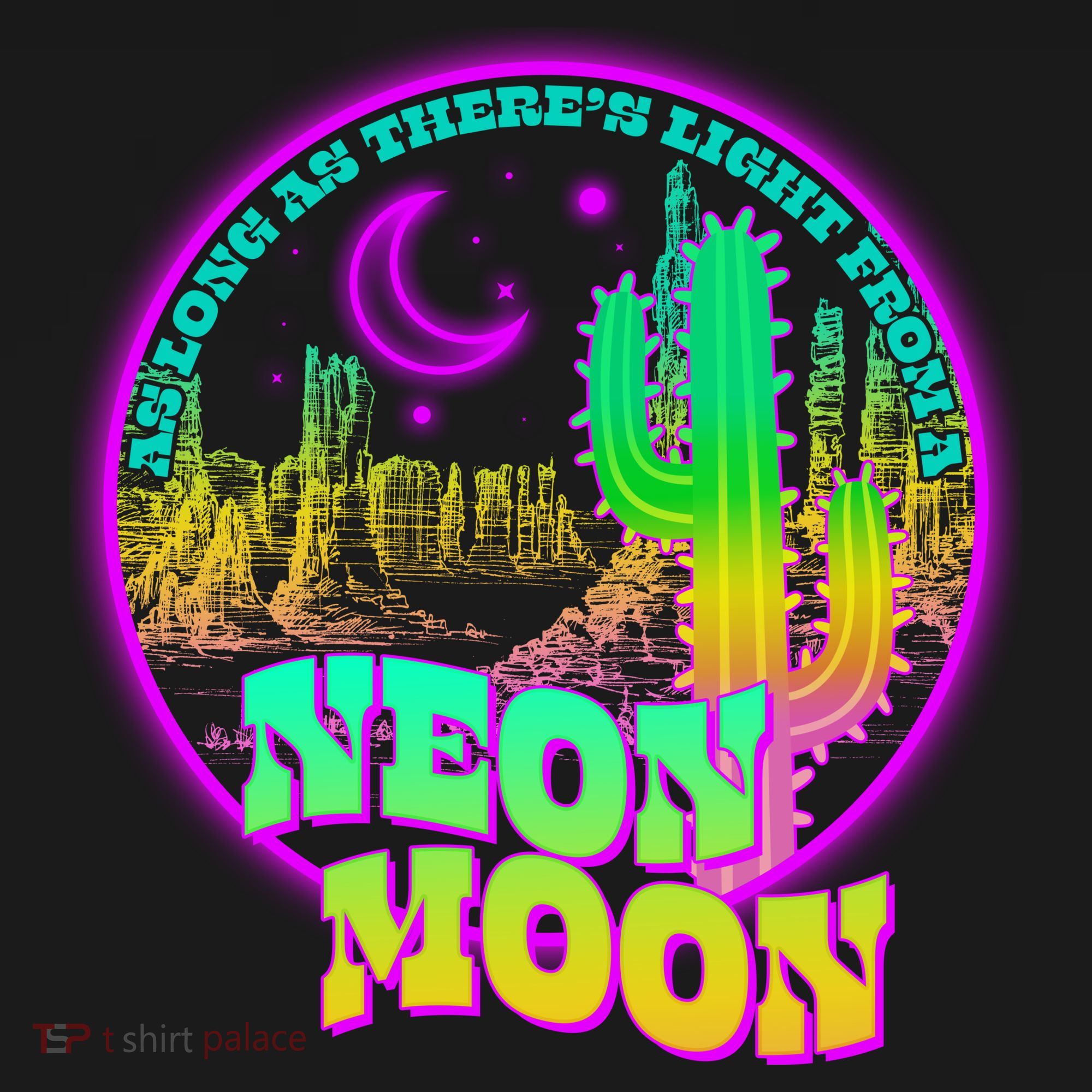 As Long As There's Light From A Neon Moon Impact Tech Backpack