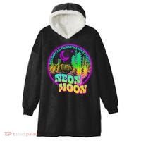 As Long As There's Light From A Neon Moon Hooded Wearable Blanket thumb 0