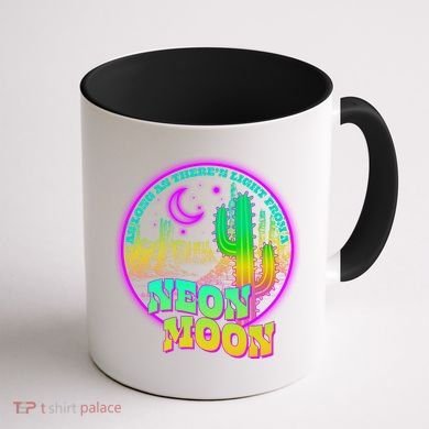 As Long As There's Light From A Neon Moon Coffee Mug back