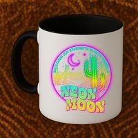 As Long As There's Light From A Neon Moon Coffee Mug thumb 2