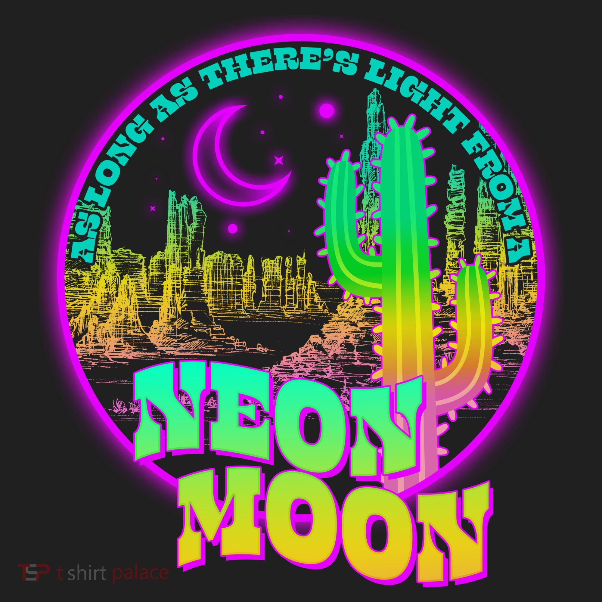 As Long As There's Light From A Neon Moon 15oz Campfire Ceramic Mug