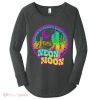 As Long As There's Light From A Neon Moon Women's Perfect Tri Tunic Long Sleeve Shirt thumb 0