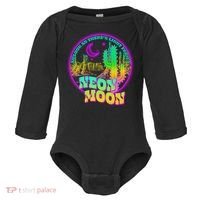 As Long As There's Light From A Neon Moon Baby Long Sleeve Bodysuit thumb 0
