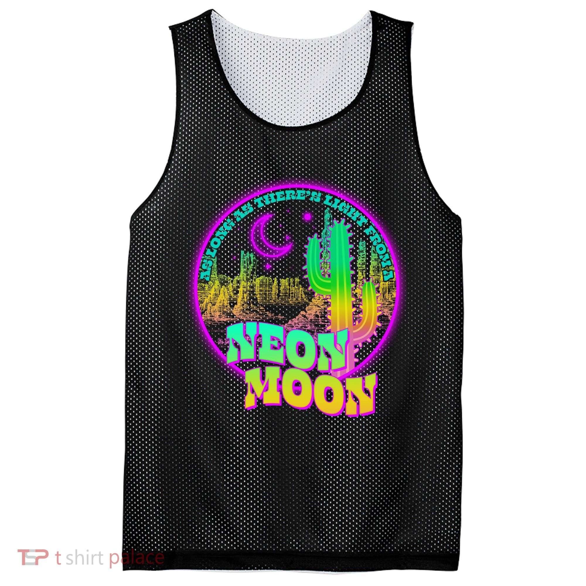 As Long As There's Light From A Neon Moon Mesh Reversible Basketball Jersey Tank