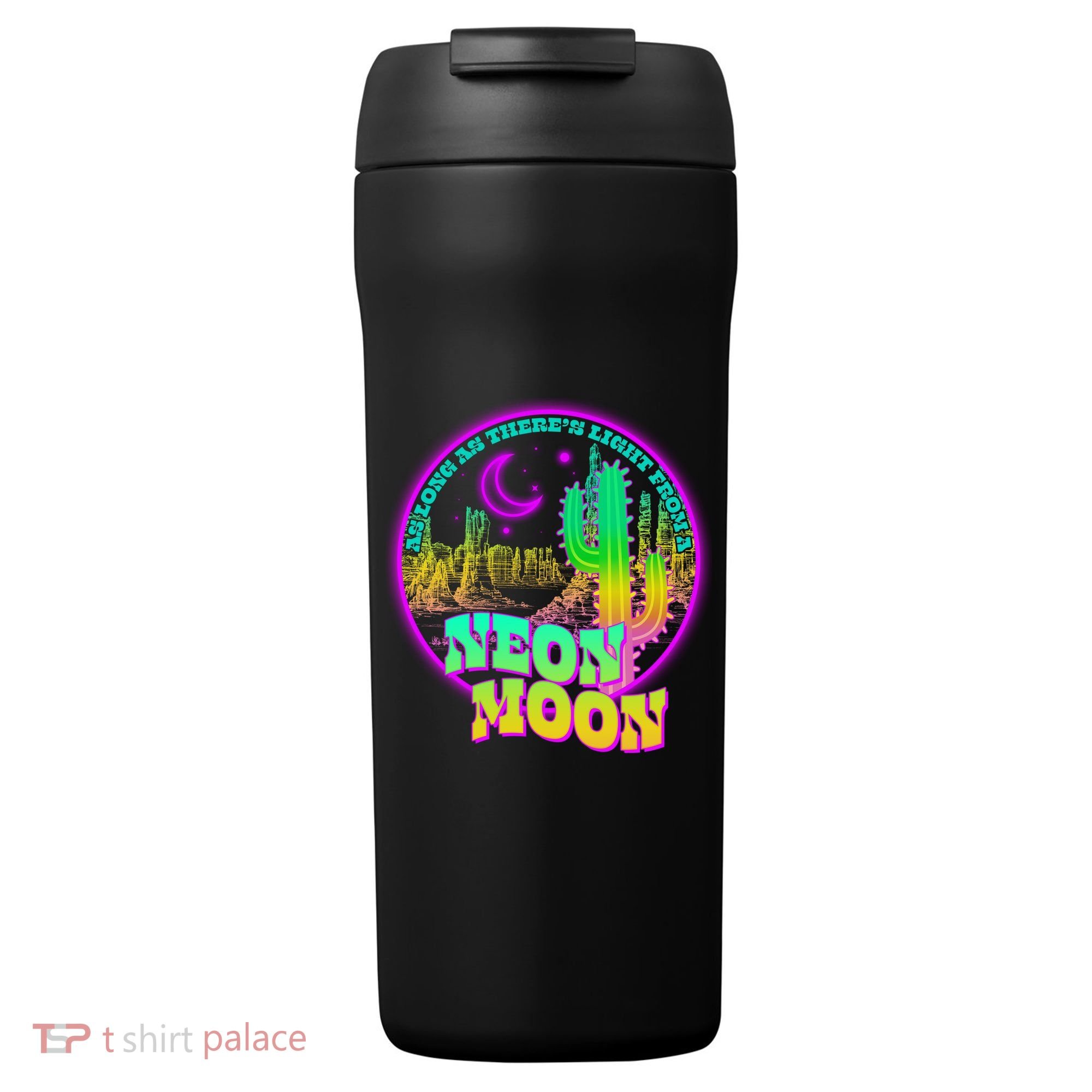 As Long As There's Light From A Neon Moon 24oz Duet Stainless Steel Tumbler
