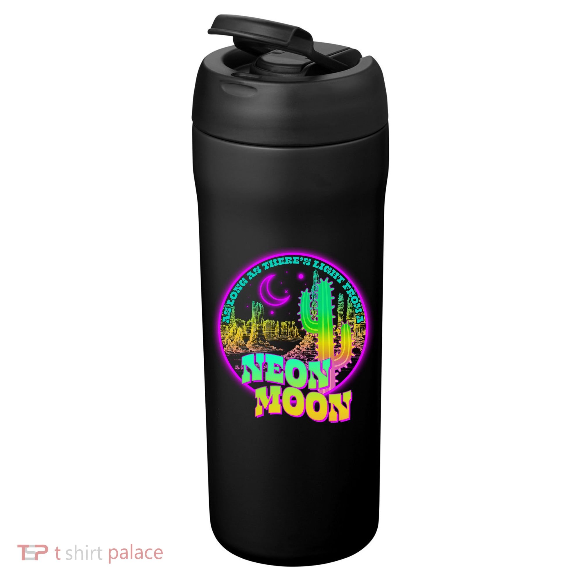 As Long As There's Light From A Neon Moon 24oz Duet Stainless Steel Tumbler