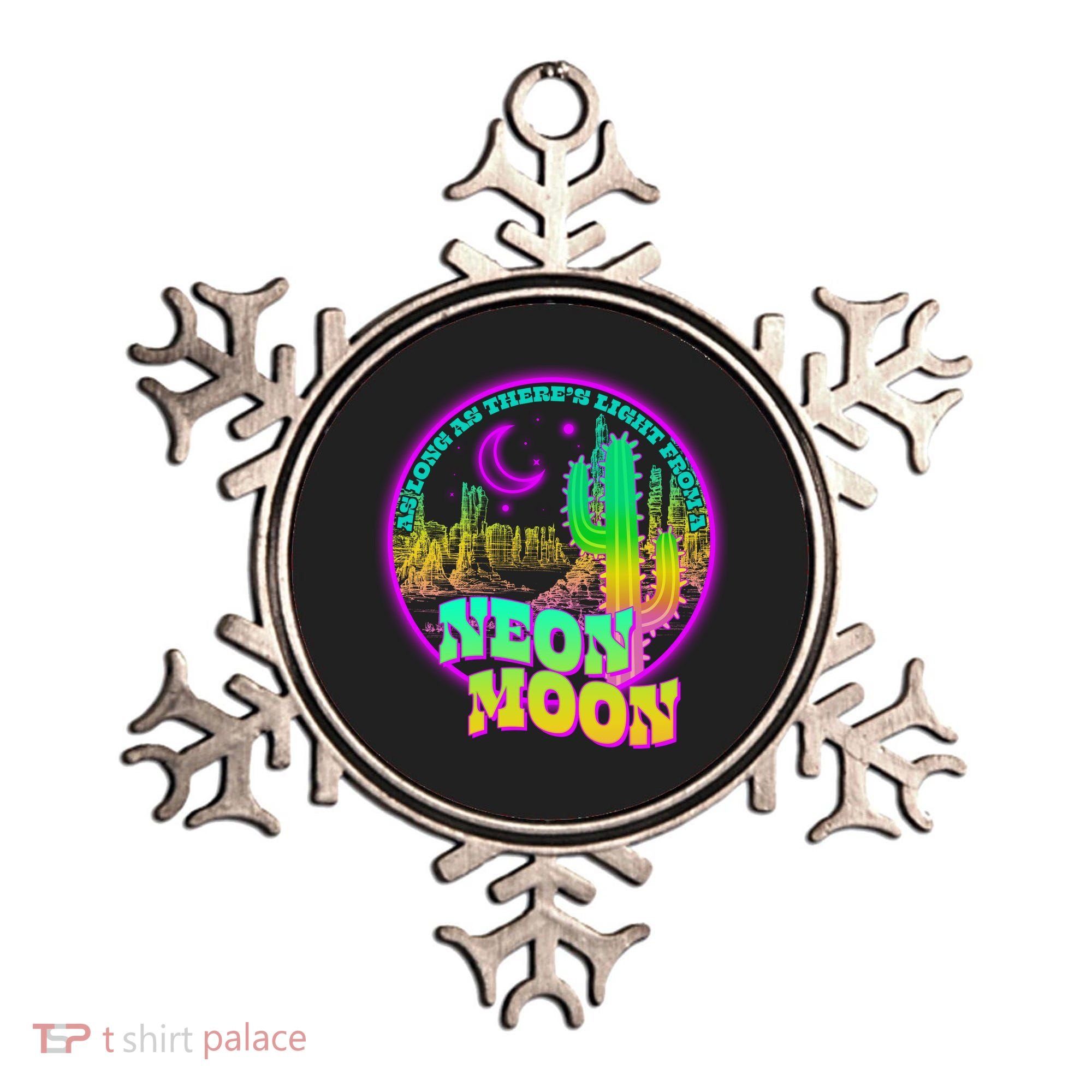 As Long As There's Light From A Neon Moon Ornament