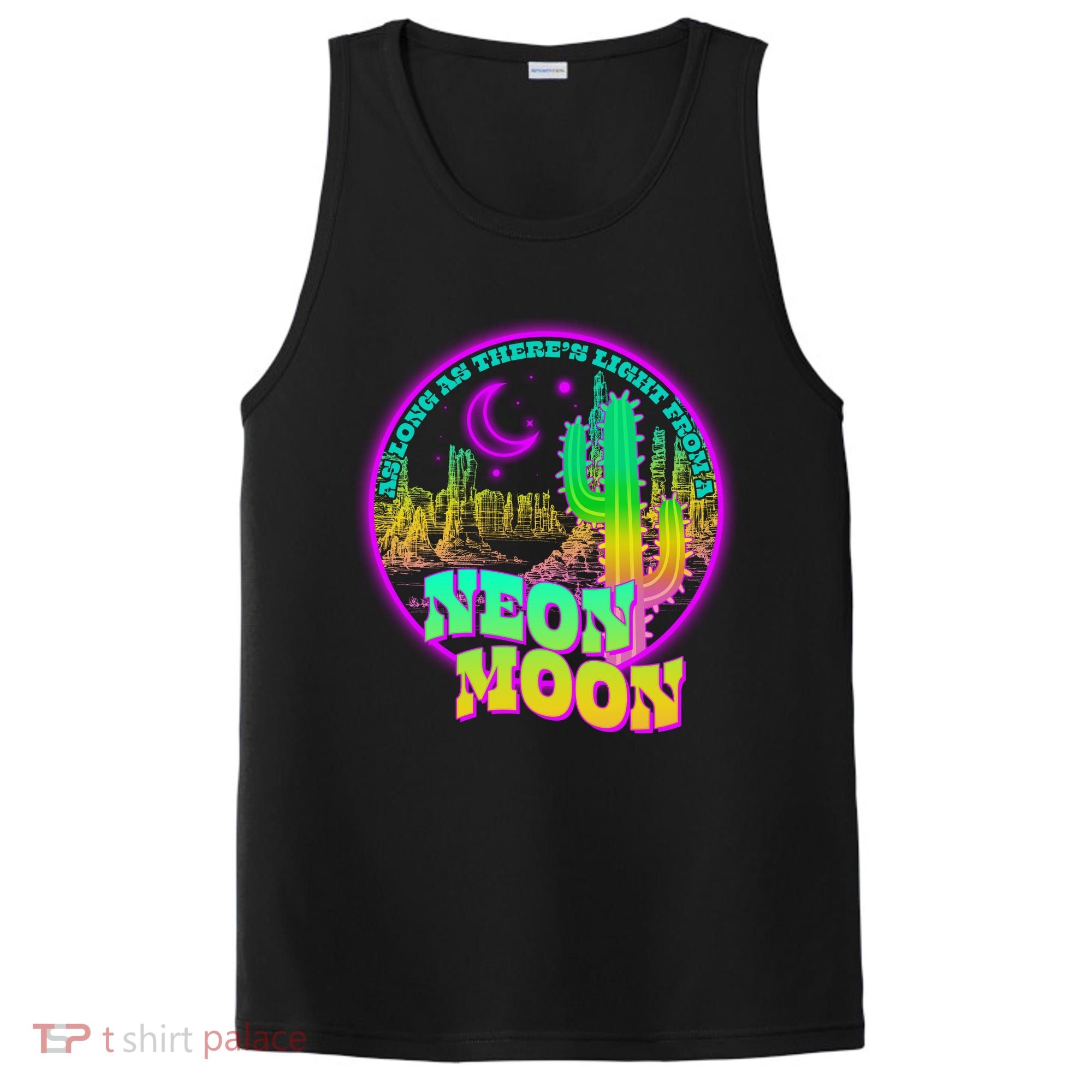 As Long As There's Light From A Neon Moon PosiCharge Competitor Tank