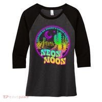 As Long As There's Light From A Neon Moon Women's Tri-Blend 3/4-Sleeve Raglan Shirt thumb 0