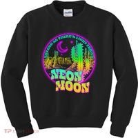 As Long As There's Light From A Neon Moon Kids Sweatshirt thumb 0