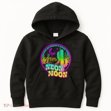 As Long As There's Light From A Neon Moon Kids Hoodie