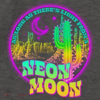 As Long As There's Light From A Neon Moon Vector Backpack thumb 2