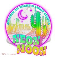 As Long As There's Light From A Neon Moon Ceramic Ornament thumb 2