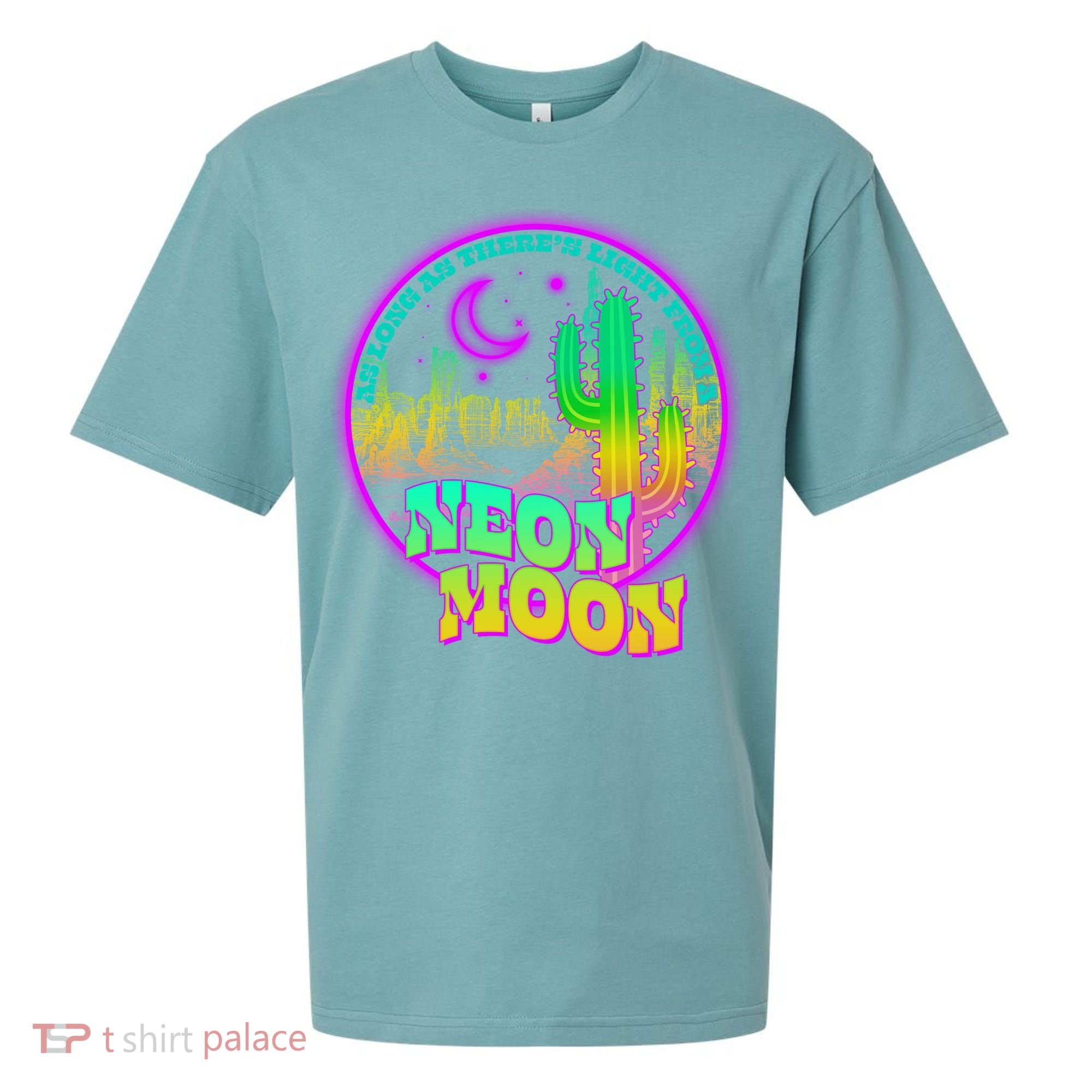 As Long As There's Light From A Neon Moon Sueded Cloud Jersey T-Shirt