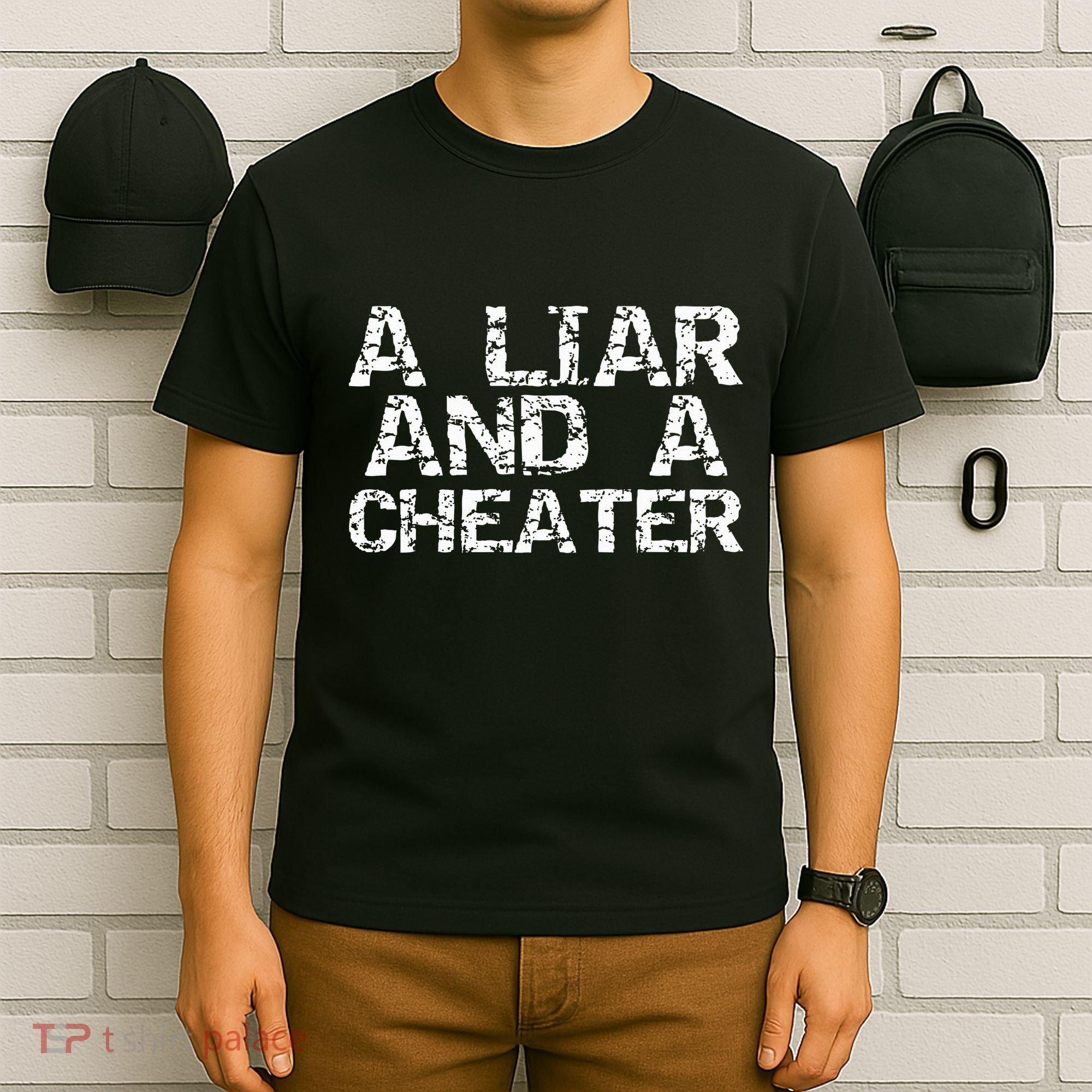 A Liar & A Cheater Caught Cheating Gift Sarcastic Breakup T-Shirt