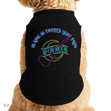 As Long As There's Light From Neon Moon Doggie Tank