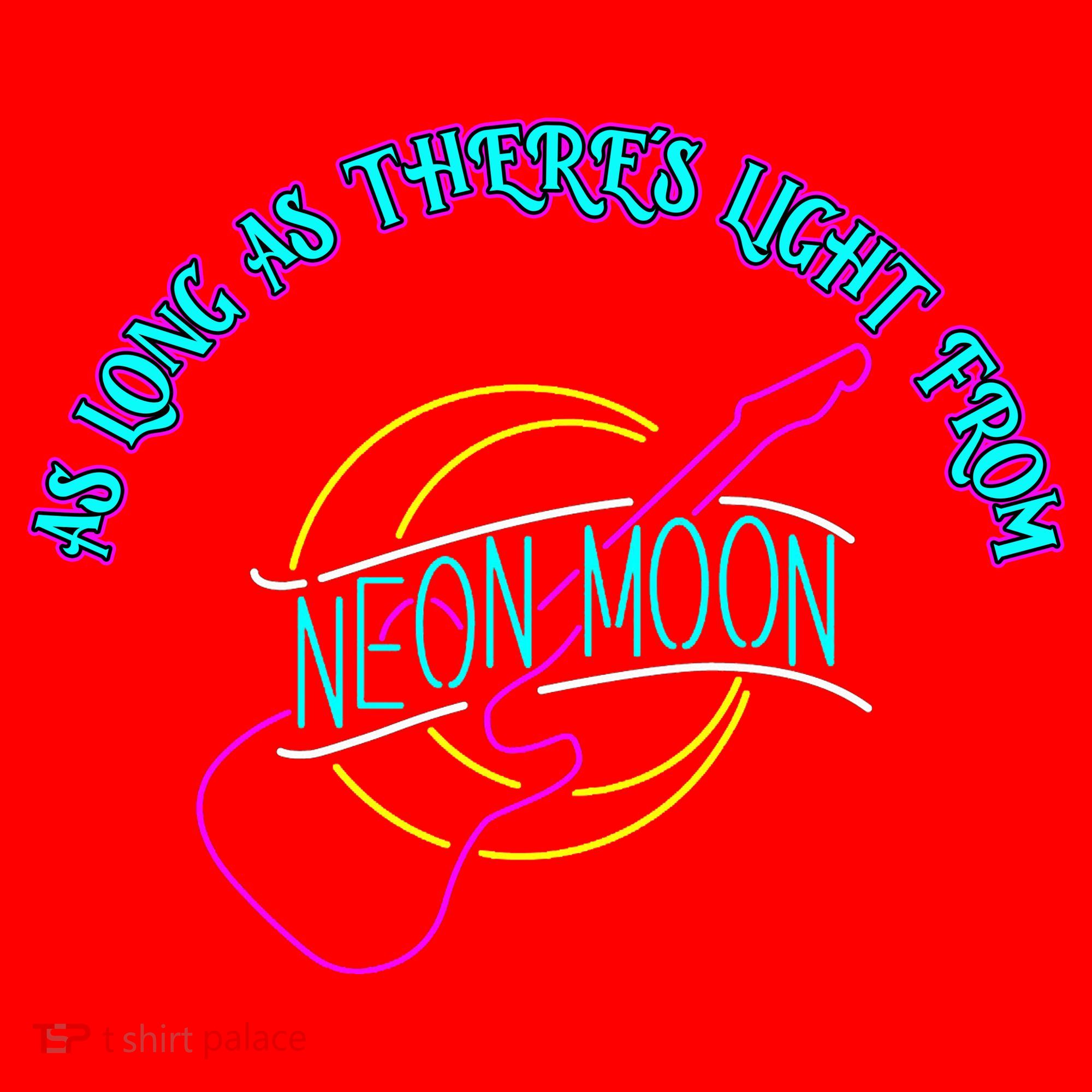 As Long As There's Light From Neon Moon Santa Hat