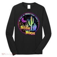 As Long As Theres Light From A Neon Moon Country Long Sleeve Shirt thumb 0
