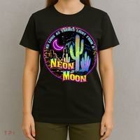 As Long As Theres Light From A Neon Moon Country T-Shirt thumb 4