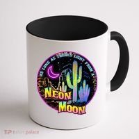 As Long As Theres Light From A Neon Moon Country Coffee Mug thumb 1