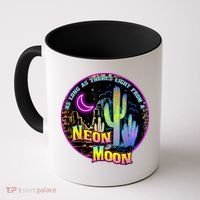 As Long As Theres Light From A Neon Moon Country Coffee Mug thumb 0