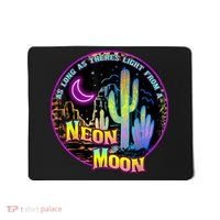 As Long As Theres Light From A Neon Moon Country Mousepad thumb 0