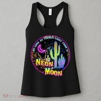 As Long As Theres Light From A Neon Moon Country Women's Tank Top thumb 3