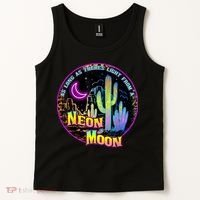 As Long As Theres Light From A Neon Moon Country Tank Top thumb 2