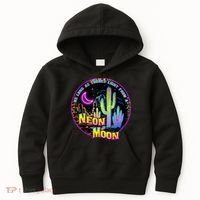 As Long As Theres Light From A Neon Moon Country Kids Hoodie thumb 0