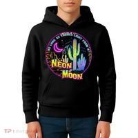 As Long As Theres Light From A Neon Moon Country Kids Hoodie thumb 4