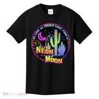 As Long As Theres Light From A Neon Moon Country Kids T-Shirt thumb 0