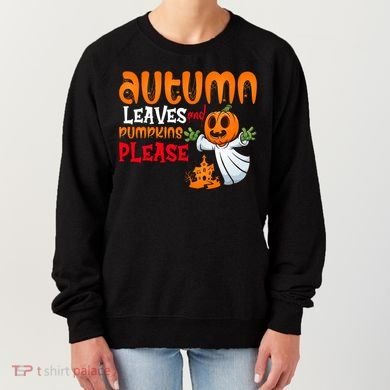 Autumn Leaves And Pumpkins Please Women's Sweatshirt
