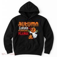 Autumn Leaves And Pumpkins Please Hoodie thumb 0
