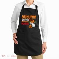 Autumn Leaves And Pumpkins Please Apron thumb 2