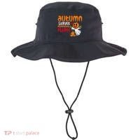 Autumn Leaves And Pumpkins Please Bucket Hat thumb 0